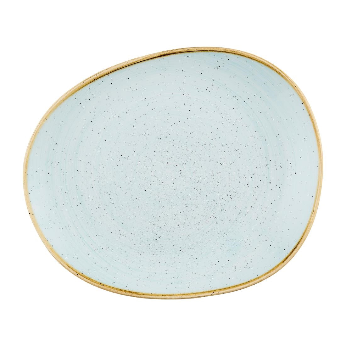 Churchill Stonecast Opal Plates Duck Egg Blue 260mm (12 Pack)