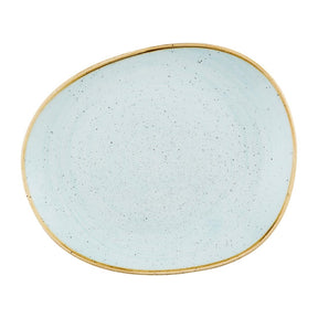 Churchill Stonecast Opal Plates Duck Egg Blue 260mm (12 Pack)