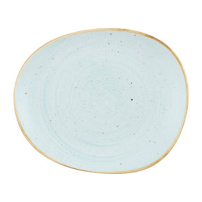 Churchill Stonecast Opal Plates Duck Egg Blue 185mm (12 Pack)