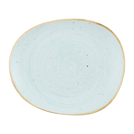 Churchill Stonecast Opal Plates Duck Egg Blue 185mm (12 Pack)
