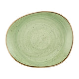 Churchill Stonecast Opal Plates Sage Green 260mm (12 Pack)