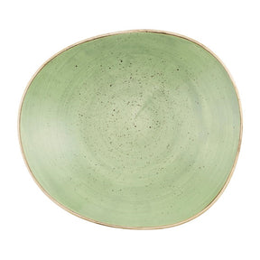 Churchill Stonecast Opal Bowls Sage Green 230mm (12 Pack)