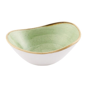 Churchill Stonecast Opal Bowls Sage Green 150mm (12 Pack)