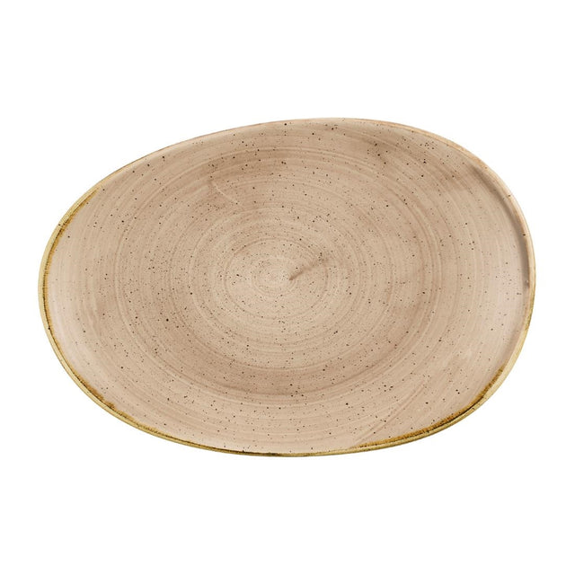 Churchill Stonecast Opal Platters Truffle 345x235mm (6 Pack)