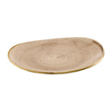 Churchill Stonecast Opal Plates Truffle 185mm (12 Pack)