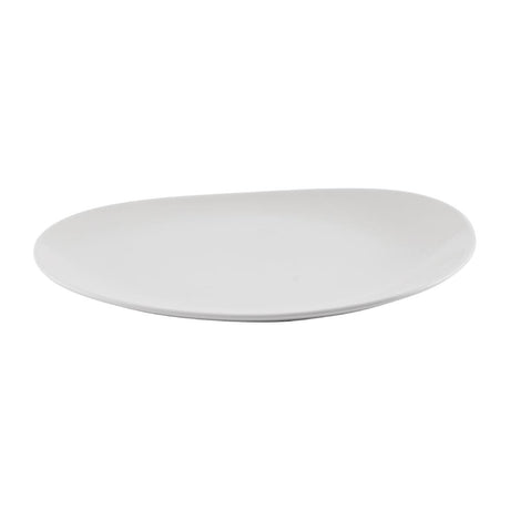 Churchill Opal Platters White 345x235mm (6 Pack)