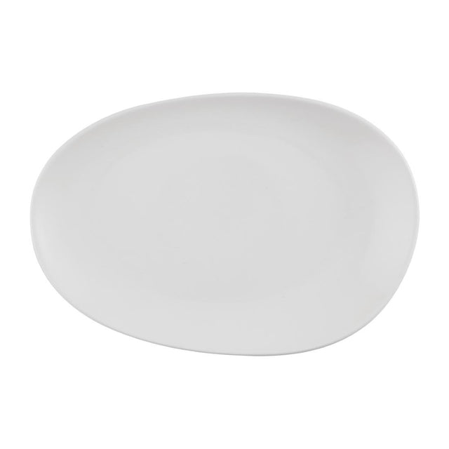Churchill Opal Platters White 345x235mm (6 Pack)