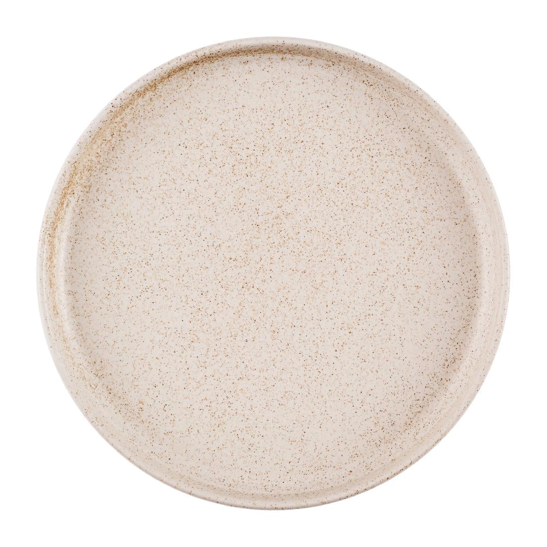 Churchill Emerge Walled Plates Speckled White 260mm (6 Pack)