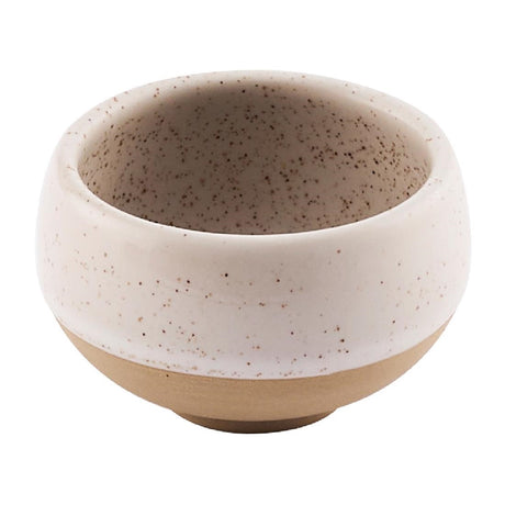 Churchill Emerge Dip Pots Speckled White 60mm (12 Pack)