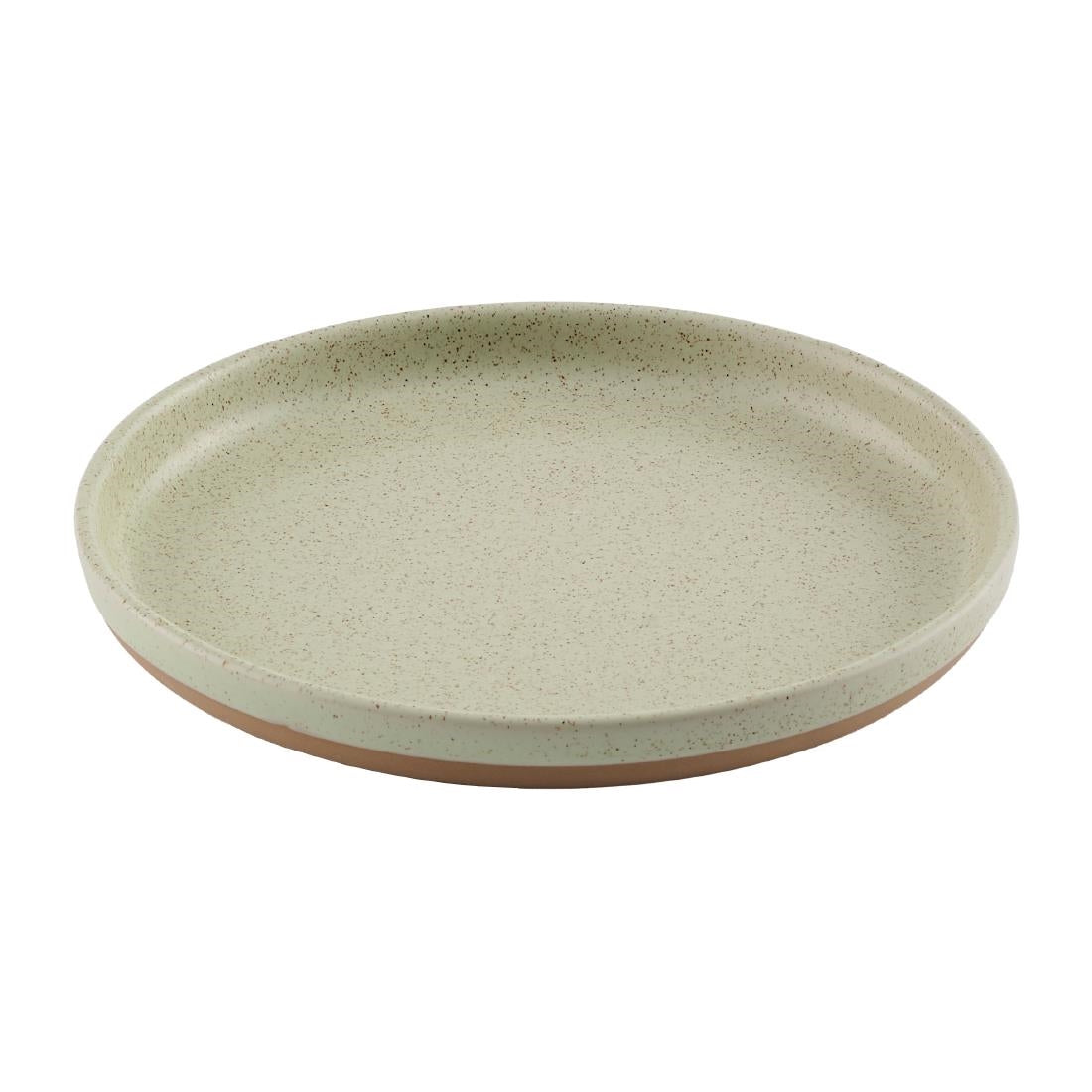 Churchill Emerge Walled Plates Speckled Green 210mm (6 Pack)