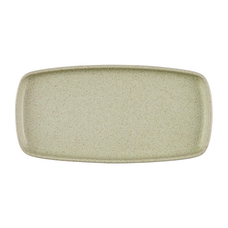 Churchill Emerge Oblong Trays Speckled Green 300x147mm (6 Pack)