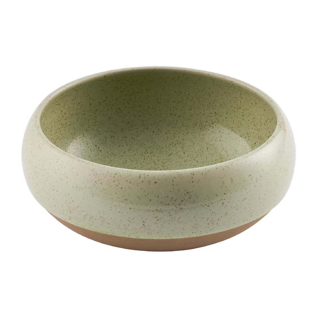 Churchill Emerge Deep Bowls Speckled Green 158mm (6 Pack)