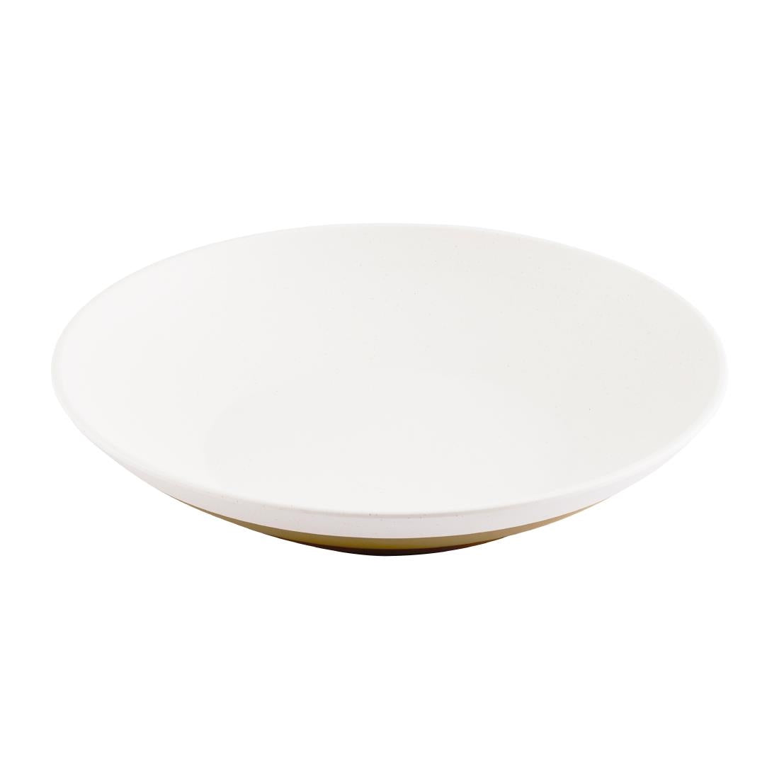 Churchill Emerge Shallow Bowls Helsinki White 360mm (2 Pack)