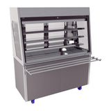 CED Glide Multideck Display Fridge with Shutter and Trayslide 4x GN 1/1