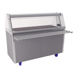 CED Glide Ceran Top Hot Cupboard, Gantry and Trayslide 4x GN 1/1
