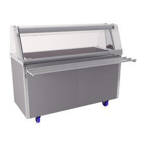 CED Glide Ceran Top Hot Cupboard, Gantry and Trayslide 4x GN 1/1