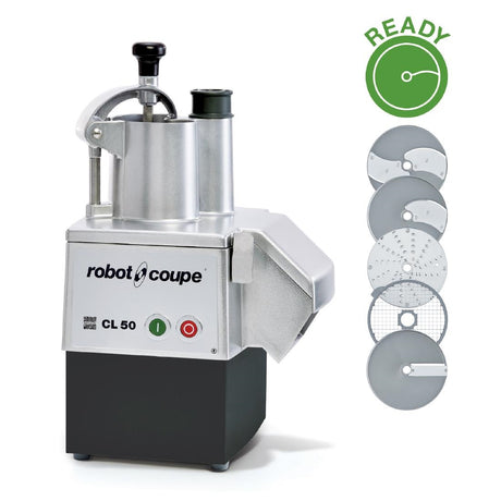 Robot Coupe Vegetable Preparation Machine CL50 with 5 Discs