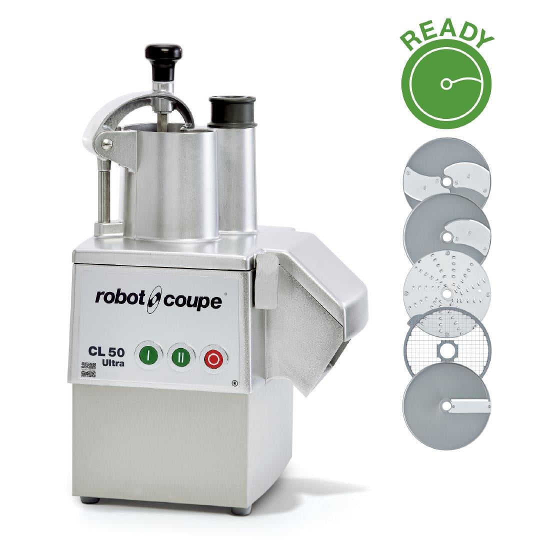 Robot Coupe Vegetable Preparation Machine CL50 Ultra 2V with 5 Discs