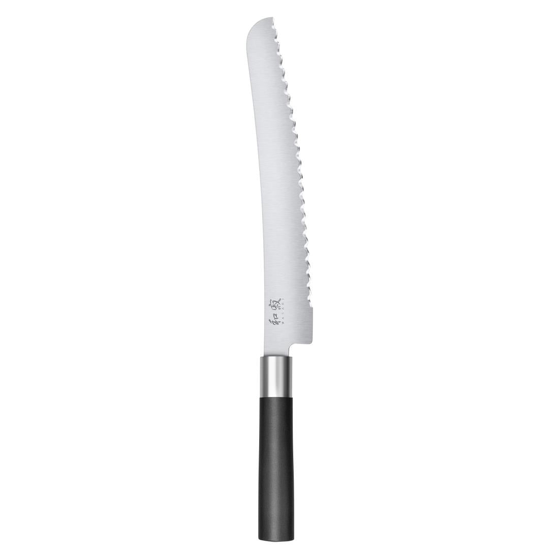 Kai Wasabi Black Bread Knife 23cm