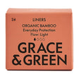 Grace & Green Organic Bamboo Liners (24 Pack)