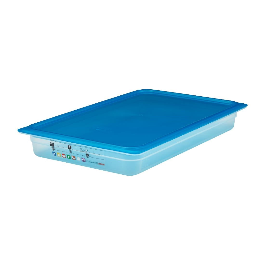 Cambro Safetrak IML Polypropylene Food Storage Container 1/1 GN 65mm