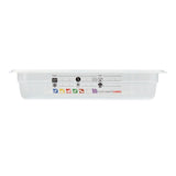Cambro Safetrak IML Polypropylene Food Storage Container 1/1 GN 65mm