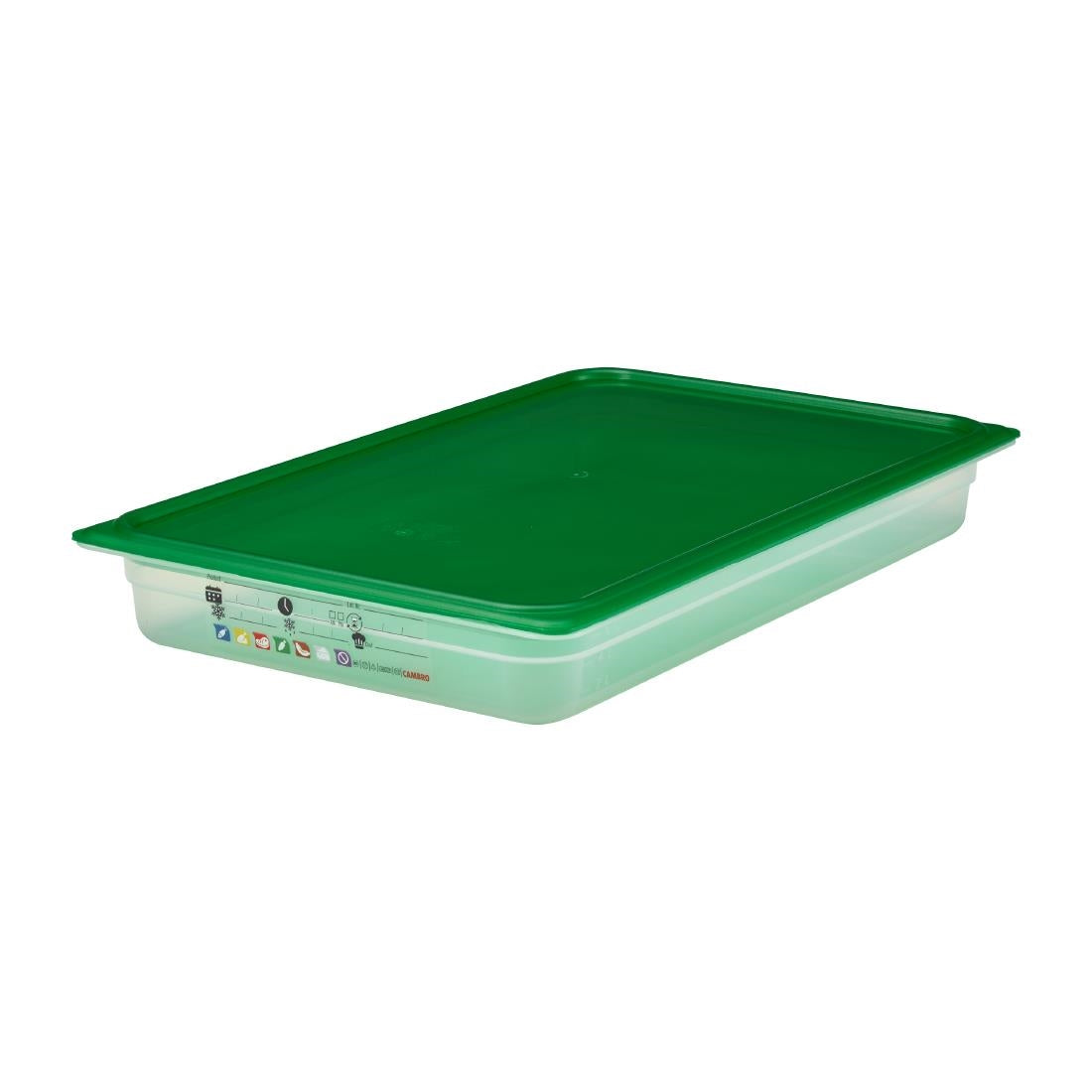 Cambro Safetrak IML Polypropylene Food Storage Container 1/1 GN 65mm