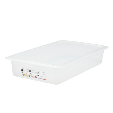 Cambro Safetrak IML Polypropylene Food Storage Container 1/1 GN 100mm