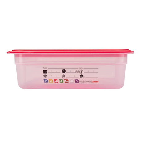 Cambro Safetrak IML Polypropylene Food Storage Container 1/1 GN 100mm