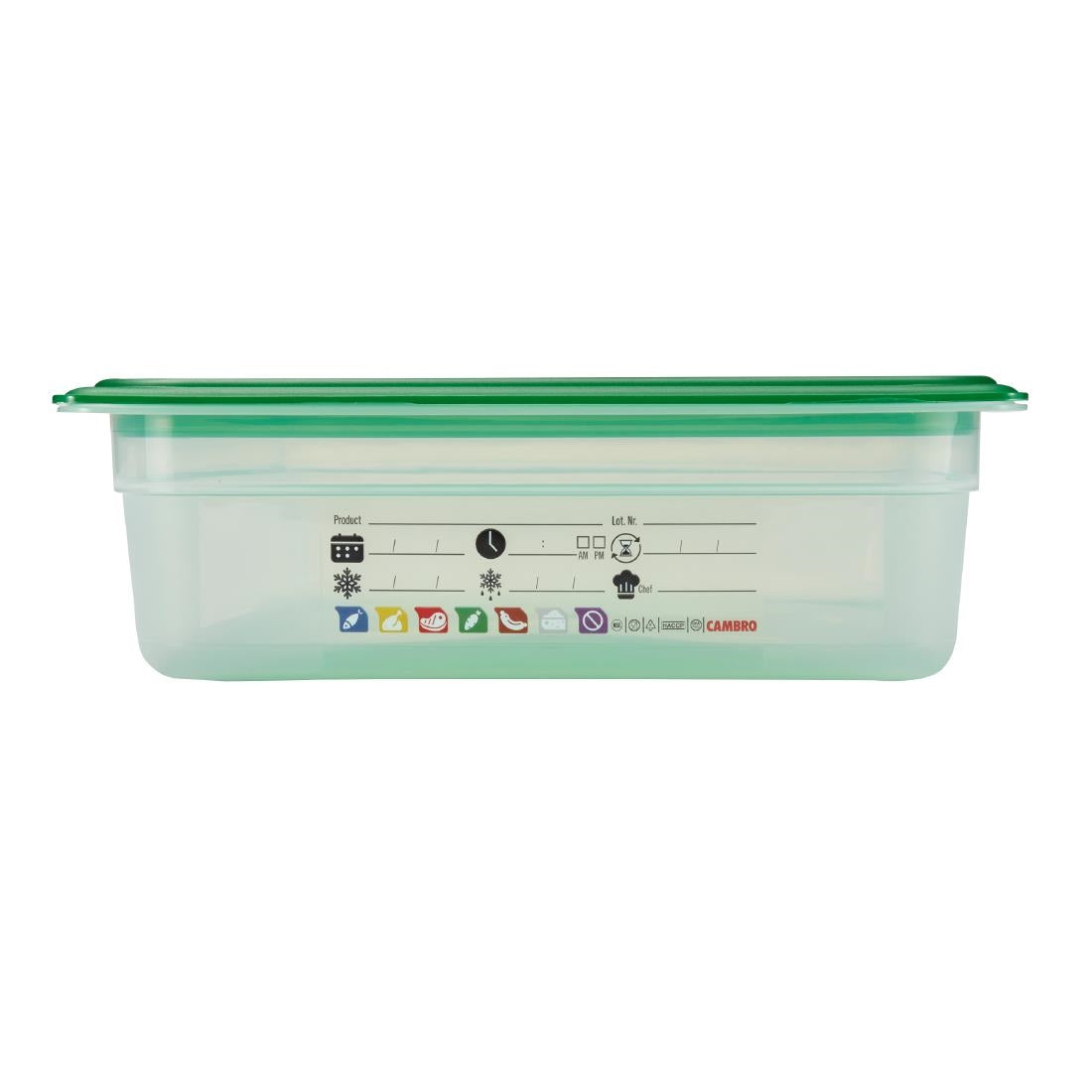 Cambro Safetrak IML Polypropylene Food Storage Container 1/1 GN 100mm