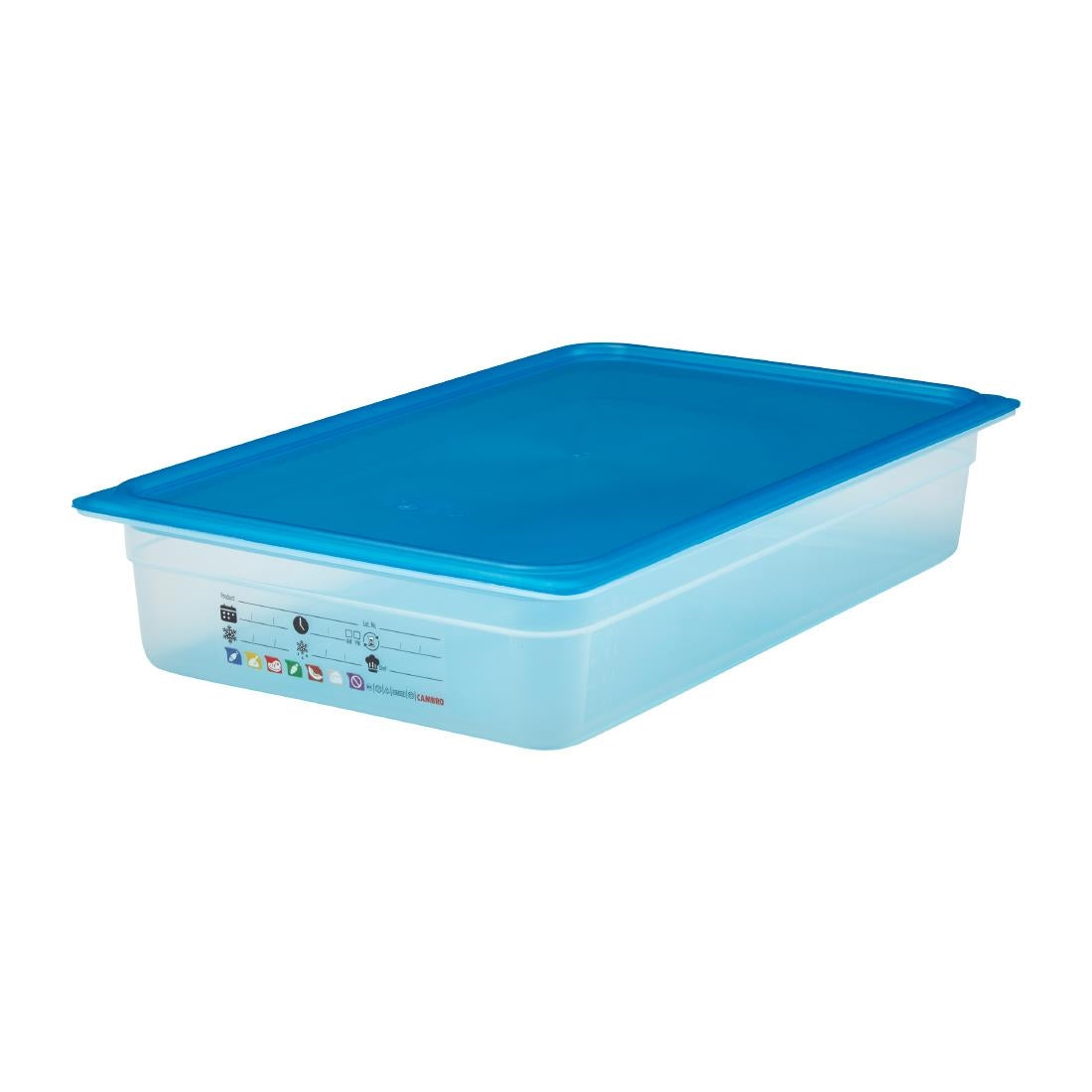 Cambro Safetrak IML Polypropylene Food Storage Container 1/1 GN 100mm