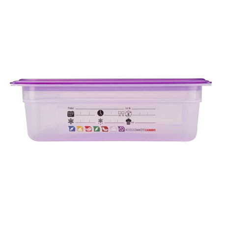 Cambro Safetrak IML Polypropylene Food Storage Container 1/1 GN 100mm