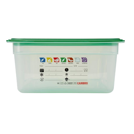 Cambro Safetrak IML Polypropylene Food Storage Container 1/1 GN 150mm