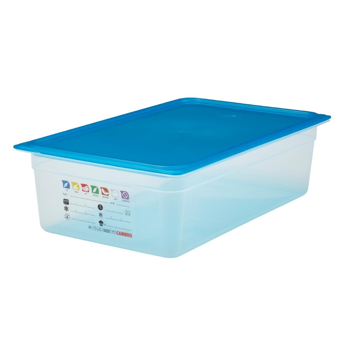 Cambro Safetrak IML Polypropylene Food Storage Container 1/1 GN 150mm