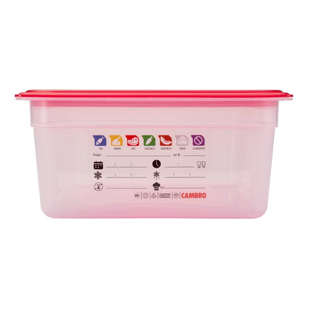 Cambro Safetrak IML Polypropylene Food Storage Container 1/1 GN 150mm