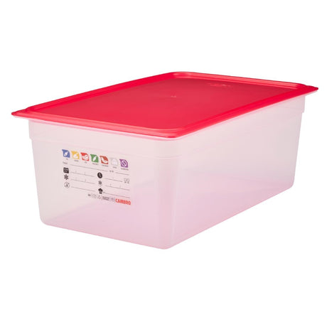 Cambro Safetrak IML Polypropylene Food Storage Container 1/1 GN 200mm