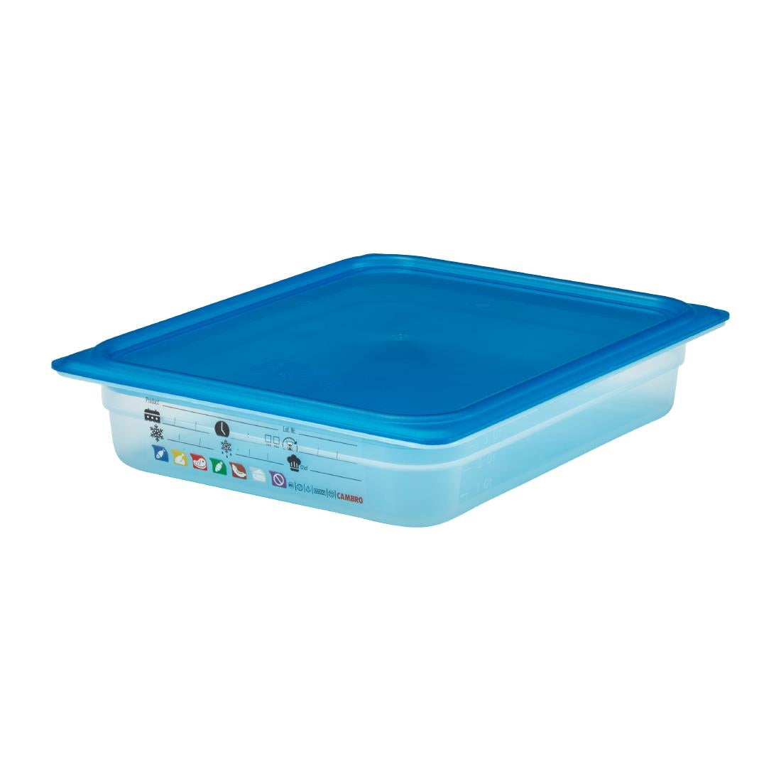 Cambro Safetrak IML Polypropylene Food Storage Container 1/2 GN 65mm