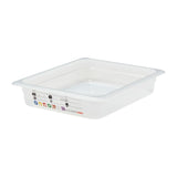 Cambro Safetrak IML Polypropylene Food Storage Container 1/2 GN 65mm