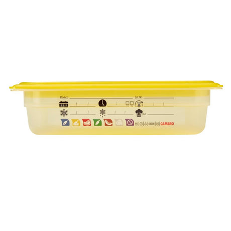 Cambro Safetrak IML Polypropylene Food Storage Container 1/2 GN 65mm