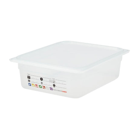 Cambro Safetrak IML Polypropylene Food Storage Container 1/2 GN 100mm