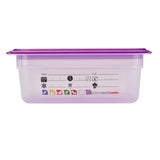 Cambro Safetrak IML Polypropylene Food Storage Container 1/2 GN 100mm