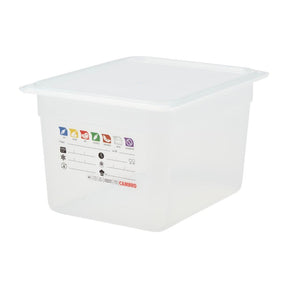 Cambro Safetrak IML Polypropylene Food Storage Container 1/2 GN 200mm