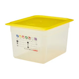 Cambro Safetrak IML Polypropylene Food Storage Container 1/2 GN 200mm