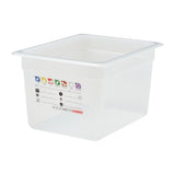 Cambro Safetrak IML Polypropylene Food Storage Container 1/2 GN 200mm
