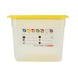 Cambro Safetrak IML Polypropylene Food Storage Container 1/2 GN 200mm