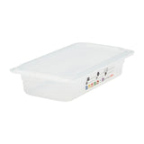 Cambro Safetrak IML Polypropylene Food Storage Container 1/3 GN 65mm