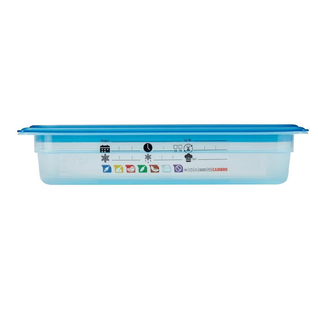 Cambro Safetrak IML Polypropylene Food Storage Container 1/3 GN 65mm
