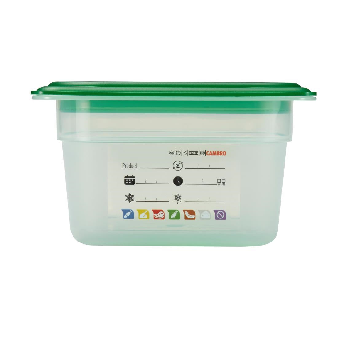 Cambro Safetrak IML Polypropylene Food Storage Container 1/3 GN 100mm