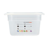 Cambro Safetrak IML Polypropylene Food Storage Container 1/3 GN 100mm