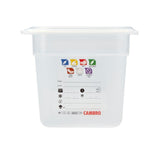 Cambro Safetrak IML Polypropylene Food Storage Container 1/3 GN 150mm
